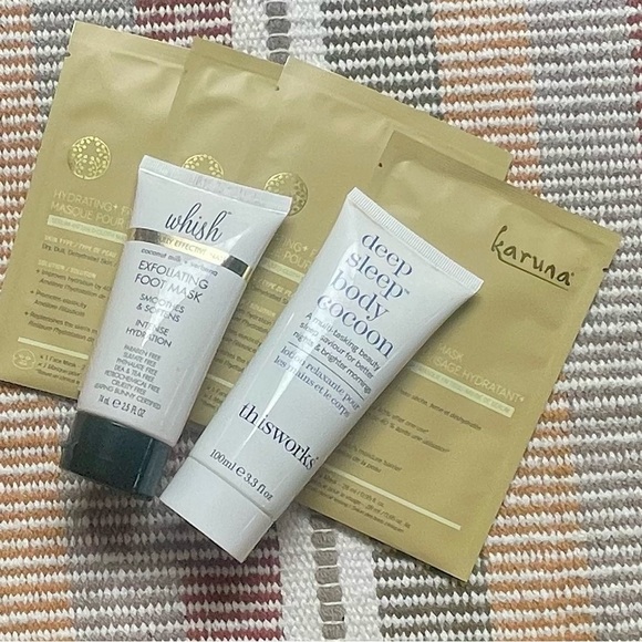 karuna Other - Hydrating Face, Foot and Body Mask Set